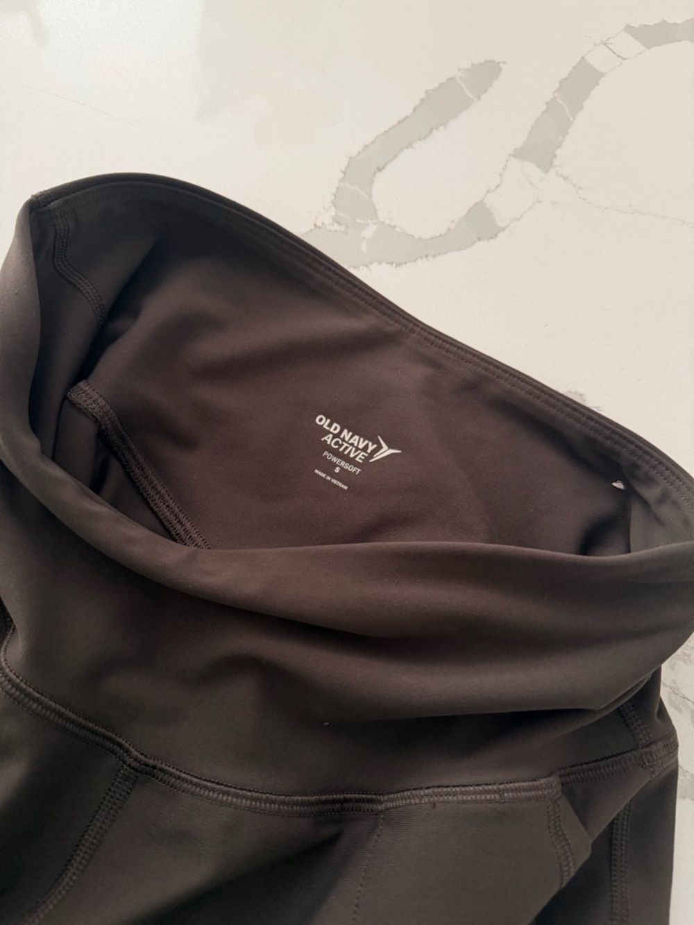 Old Navy Active Black powersoft High-Waisted joggers